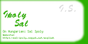 ipoly sal business card